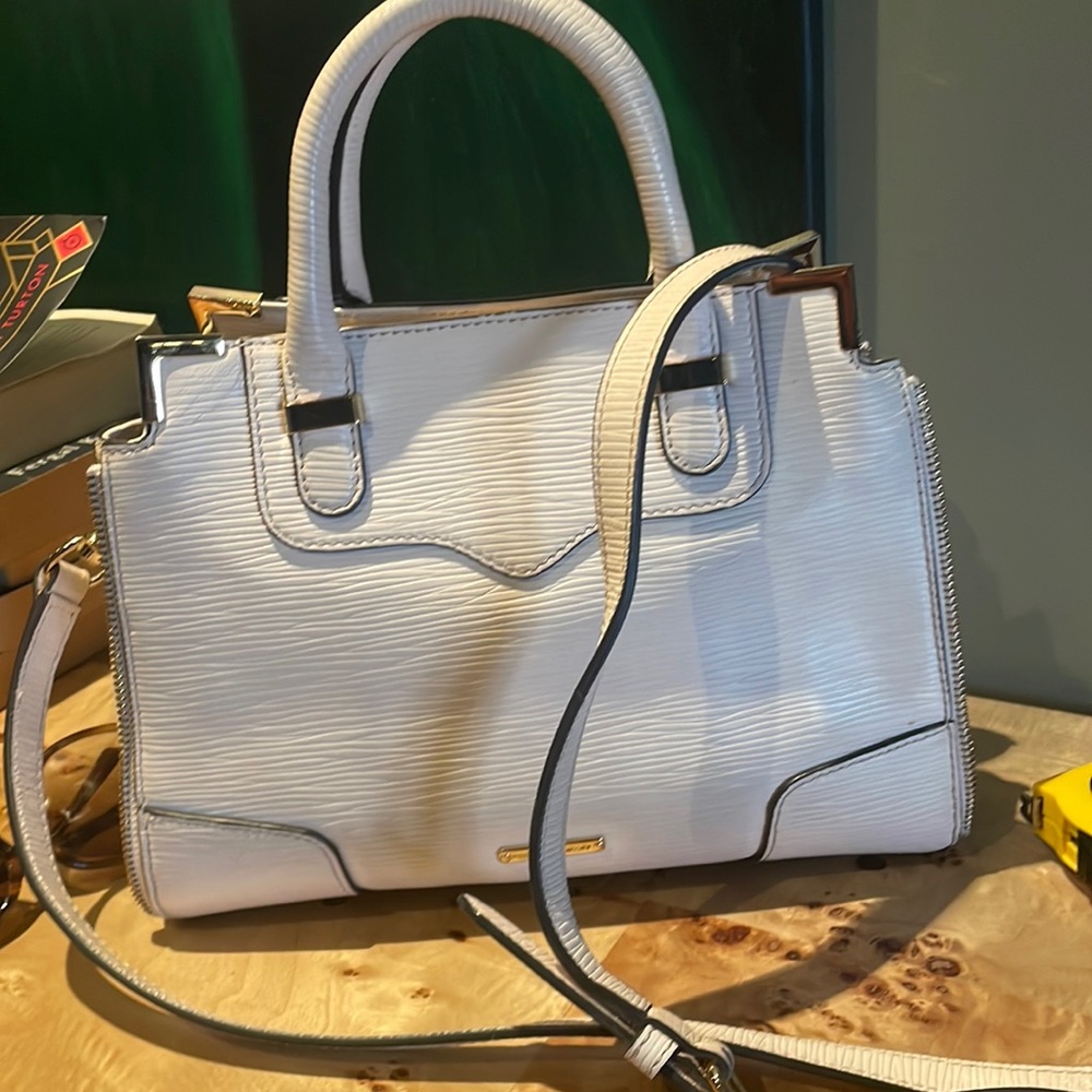 Rebecca Minkof white bag NWOT - never used
